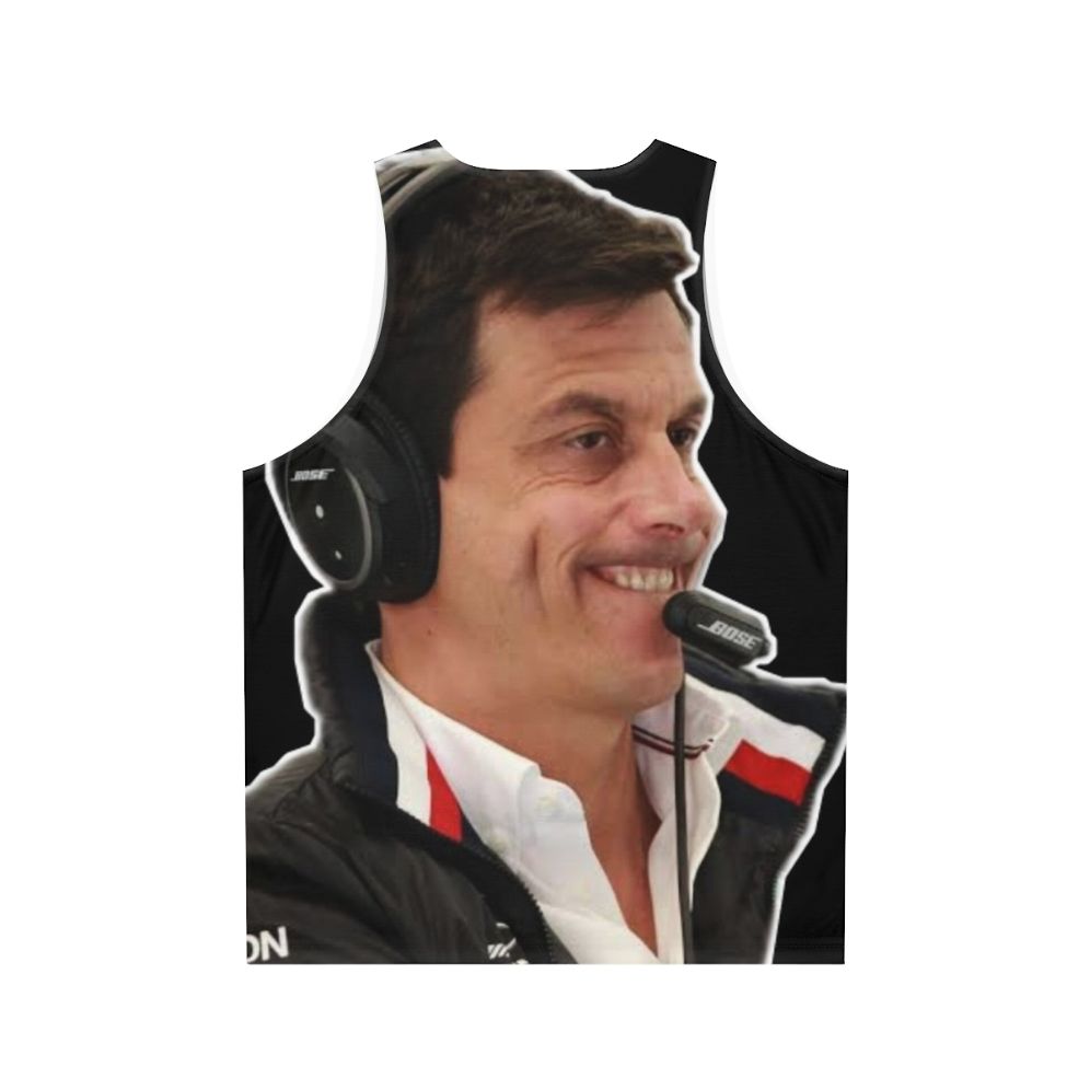 Toto Wolff Mercedes Formula 1 Tank Top - Back