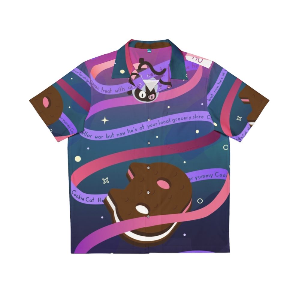 Cosmic Cookie Cat Hawaiian Shirt