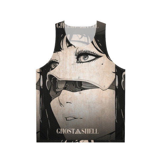 Ghost in the Shell Unisex Cyberpunk Tank Top