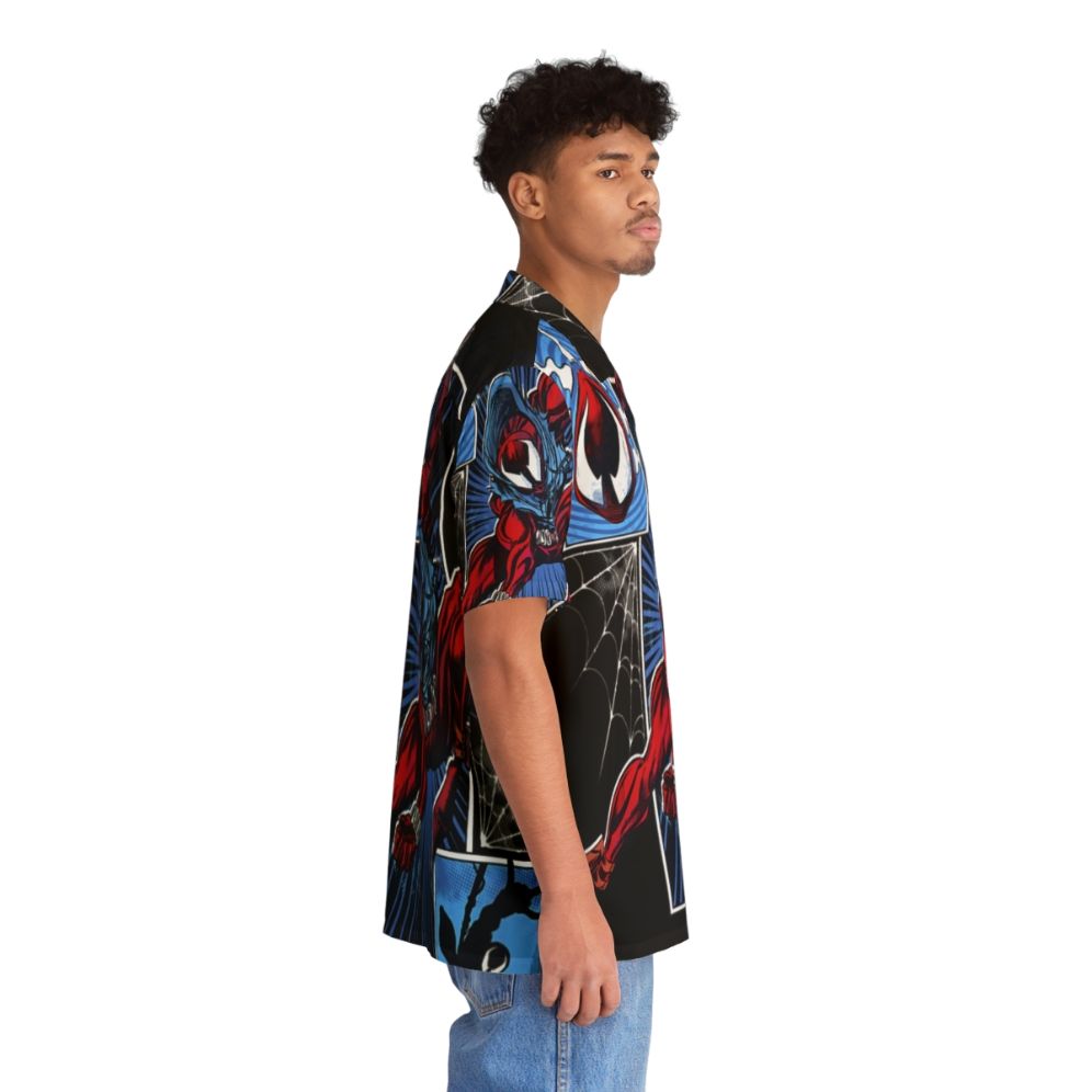 Ben Reilly Scarlet Spider Hawaiian Shirt - People Pight