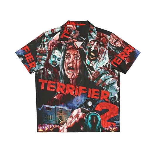 Terrifier 2 All Characters Horror Movie Hawaiian Shirt