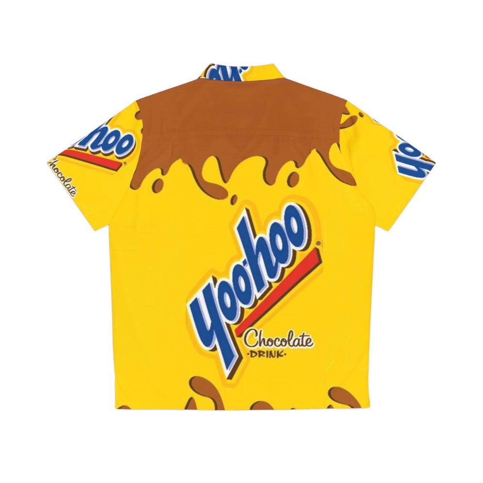 Yoohoo Chocolate Milk Hawaiian Shirt - Back