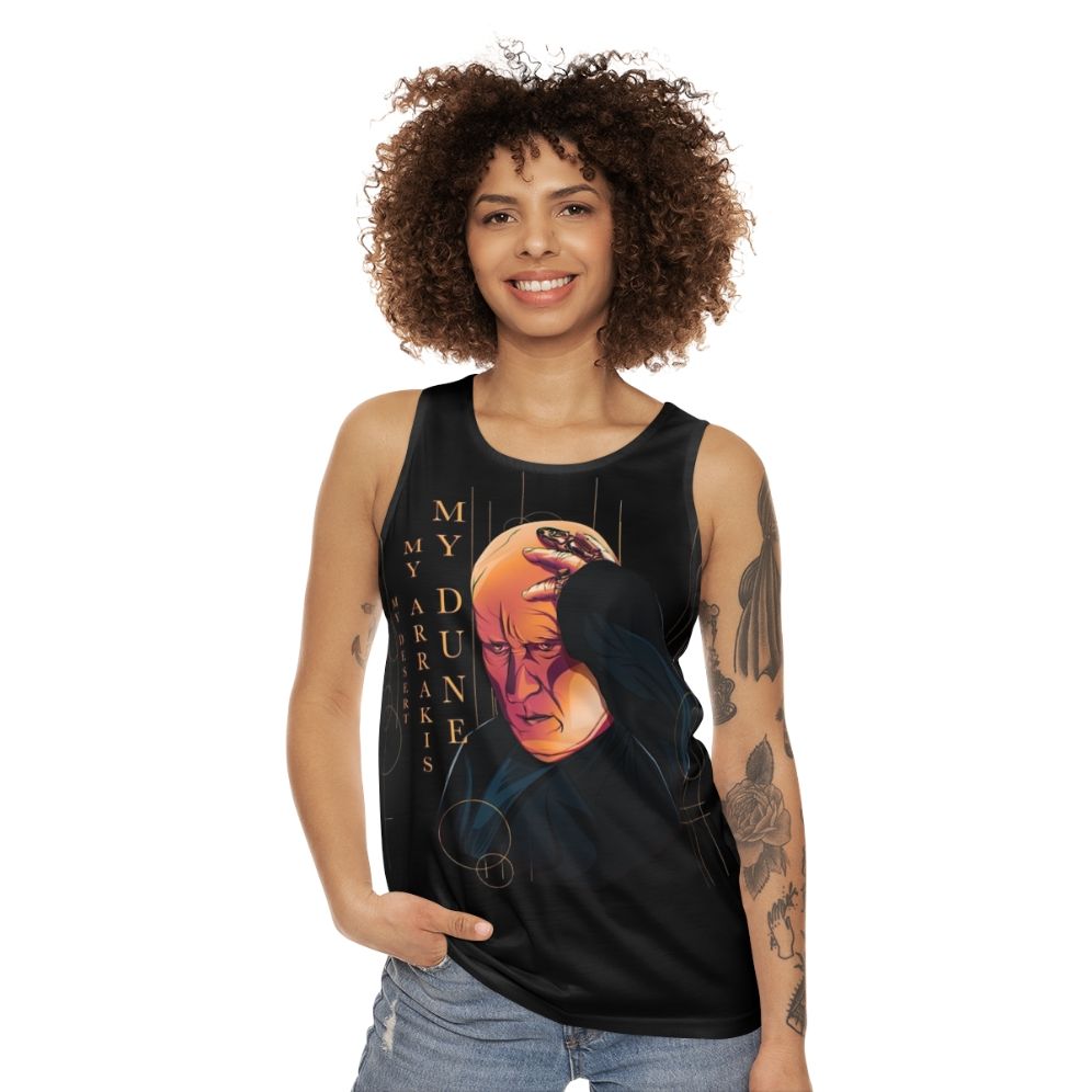 Baron Harkonnen Dune Inspired Unisex Tank Top - women