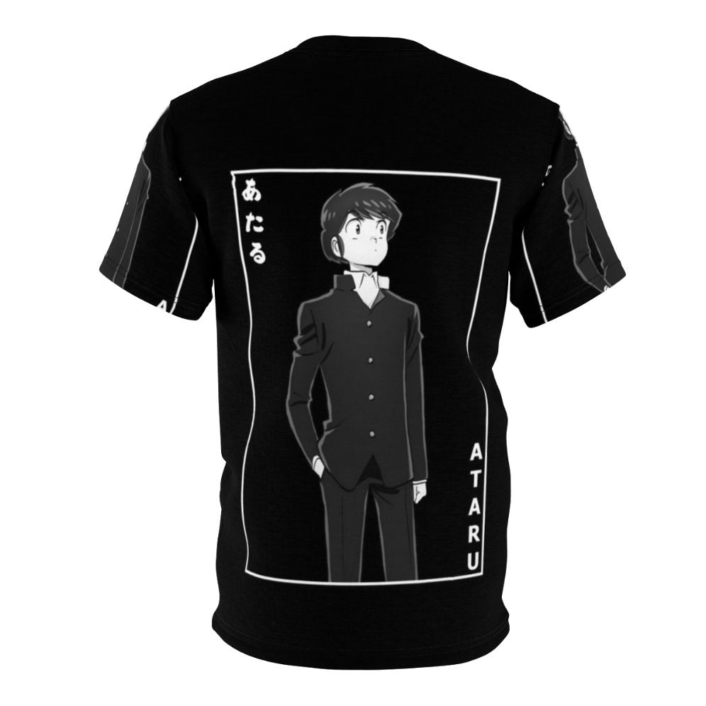 Ataru Moroboshi Inspired Anime T-shirt with Urusei Yatsura Characters - Back