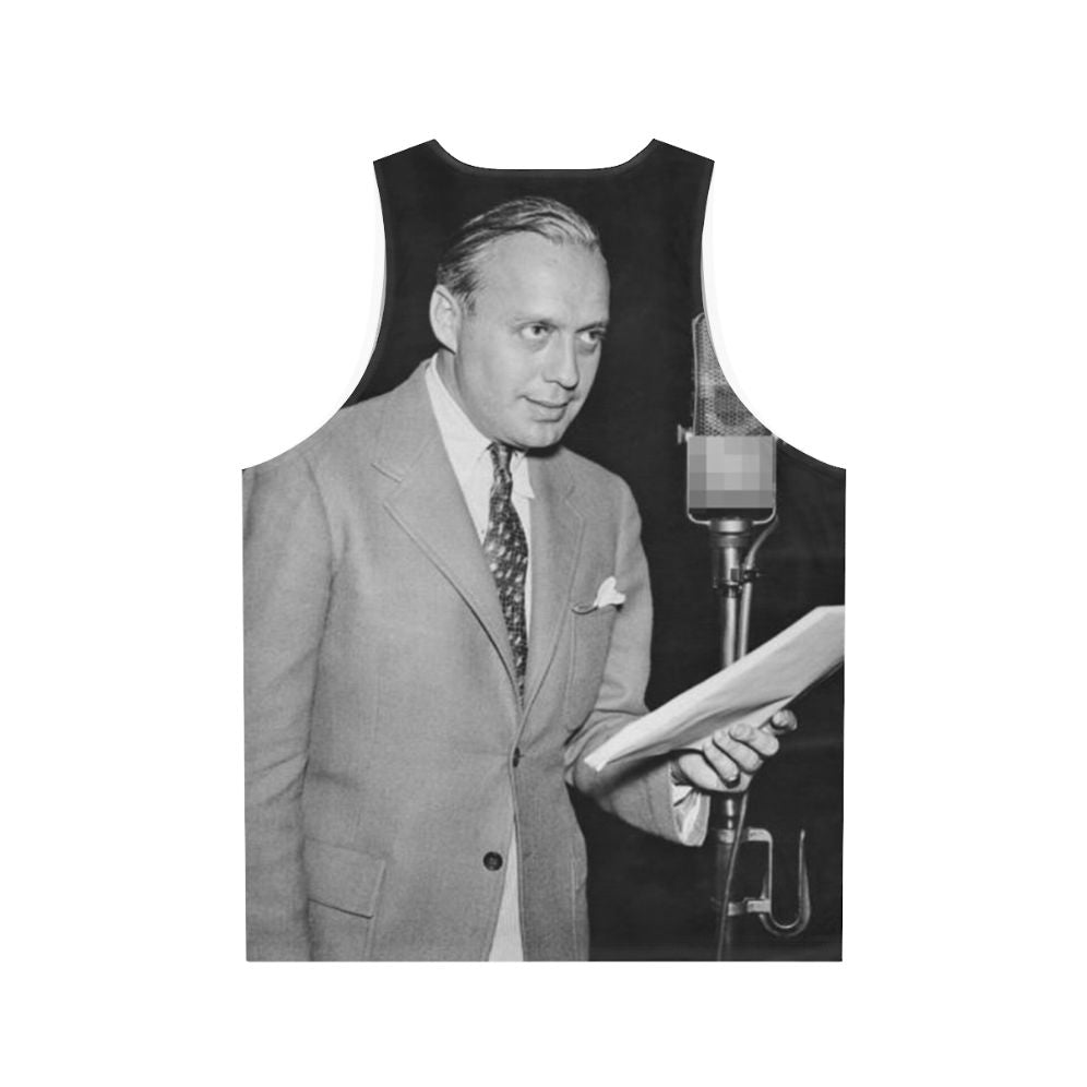 Jack Benny Vintage Unisex Tank Top - Back