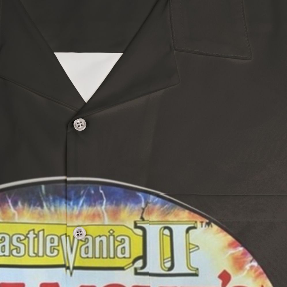 Castlevania 2 Bemonte's Revenge Hawaiian Shirt - Detail