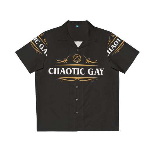 Chaotic gay alignment tabletop RPG gaming Hawaiian shirt