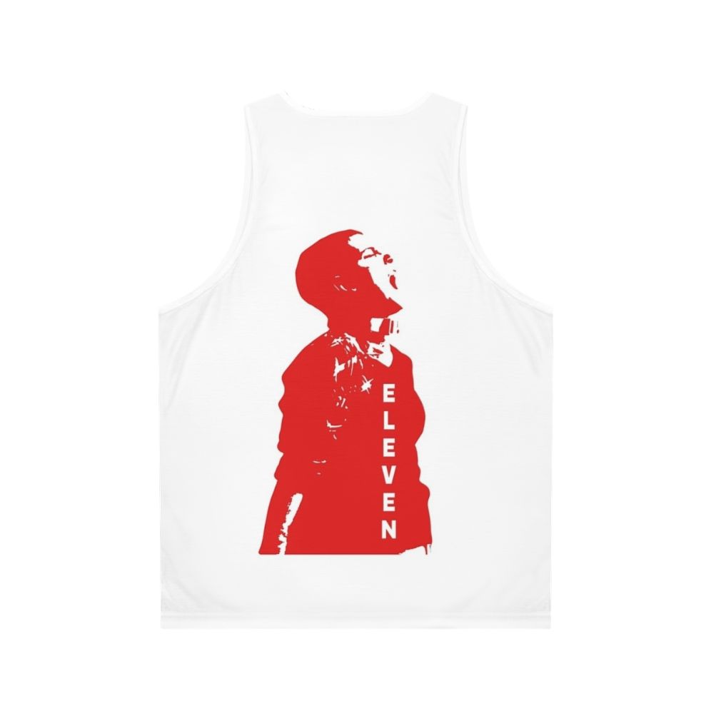 Eleven Stranger Things Unisex Tank Top - Back