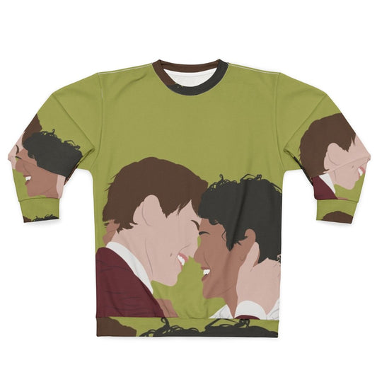 Young Royals Season 3 "I Love You" Sweatshirt featuring Prince Wilhelm and Simon Eriksson