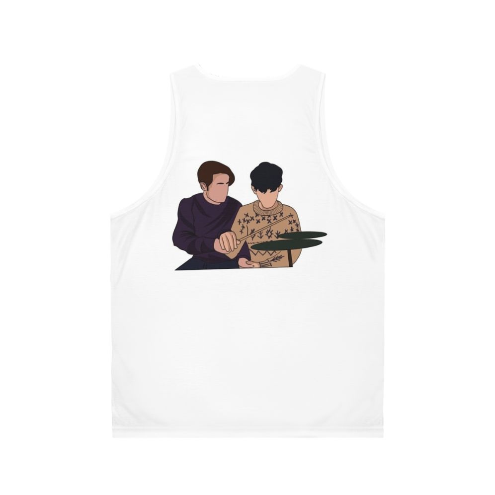 Heartstopper Nick and Charlie Unisex Tank Top - Back