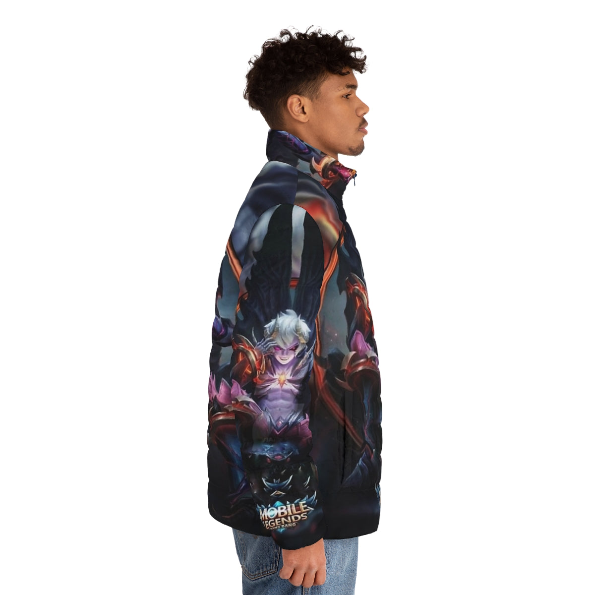 Dyrroth Prince of the Abyss HD Puffer Jacket - men side right