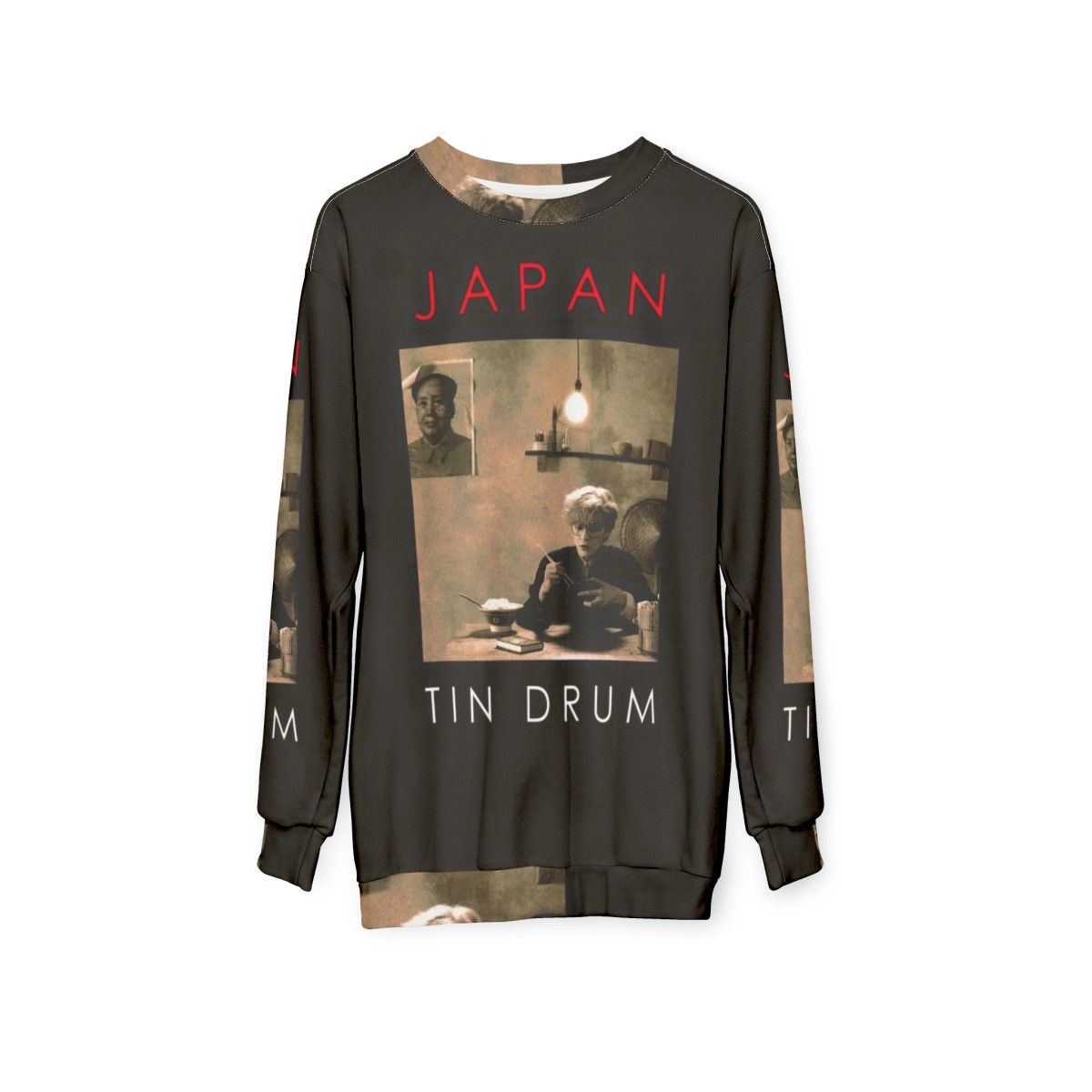 Limited Edition Japan Ghosts Music Inspired Sweatshirt - hanging