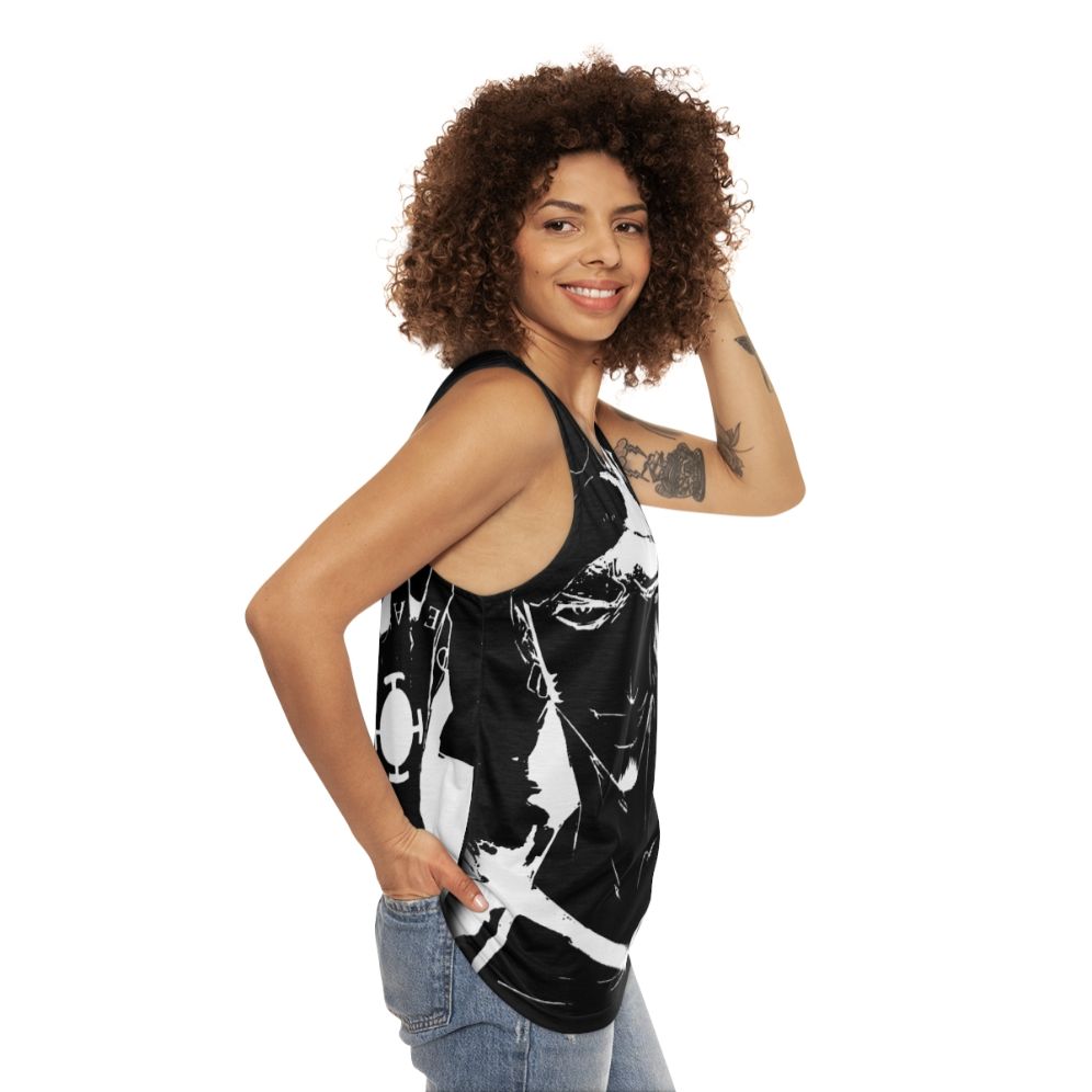 Trafalgar Law Unisex One Piece Anime Tank Top - women side