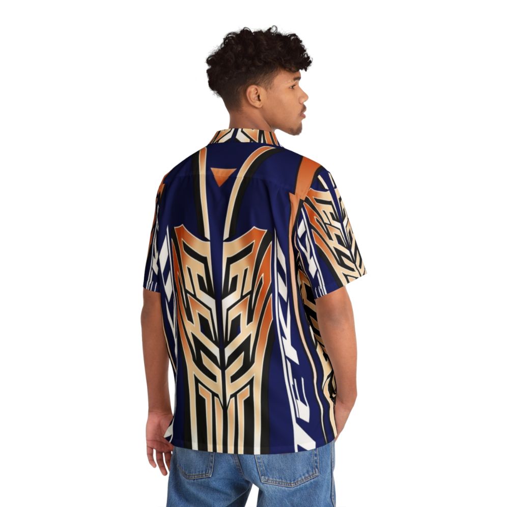 Battle Spec Hawaiian Shirt featuring Acceleracers Teku Vert Wheeler - People Back