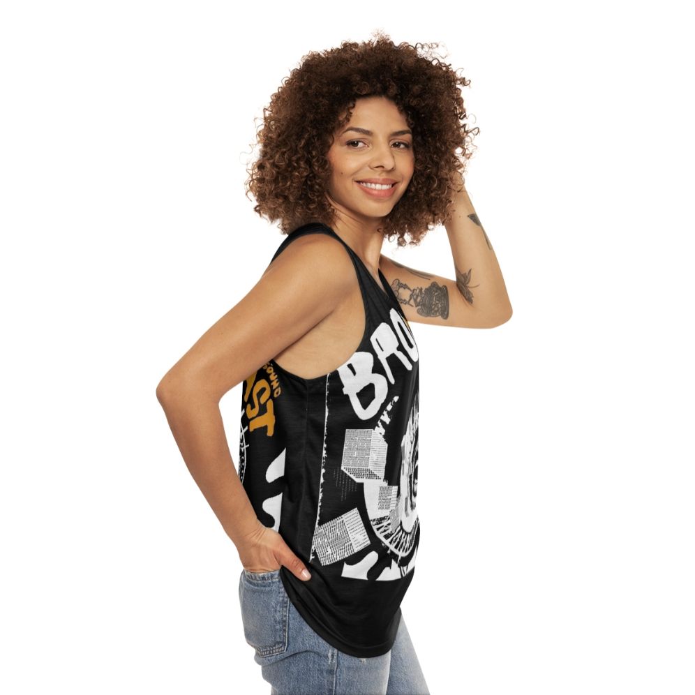 Haha Sound Unisex Tank Top - women side