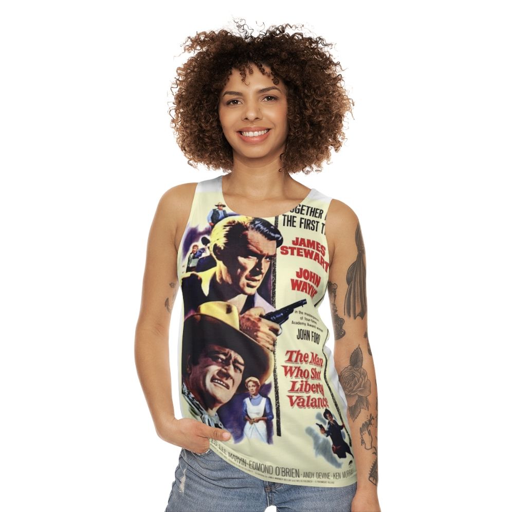 The Man Who Shot Liberty Valance Unisex Tank Top - women