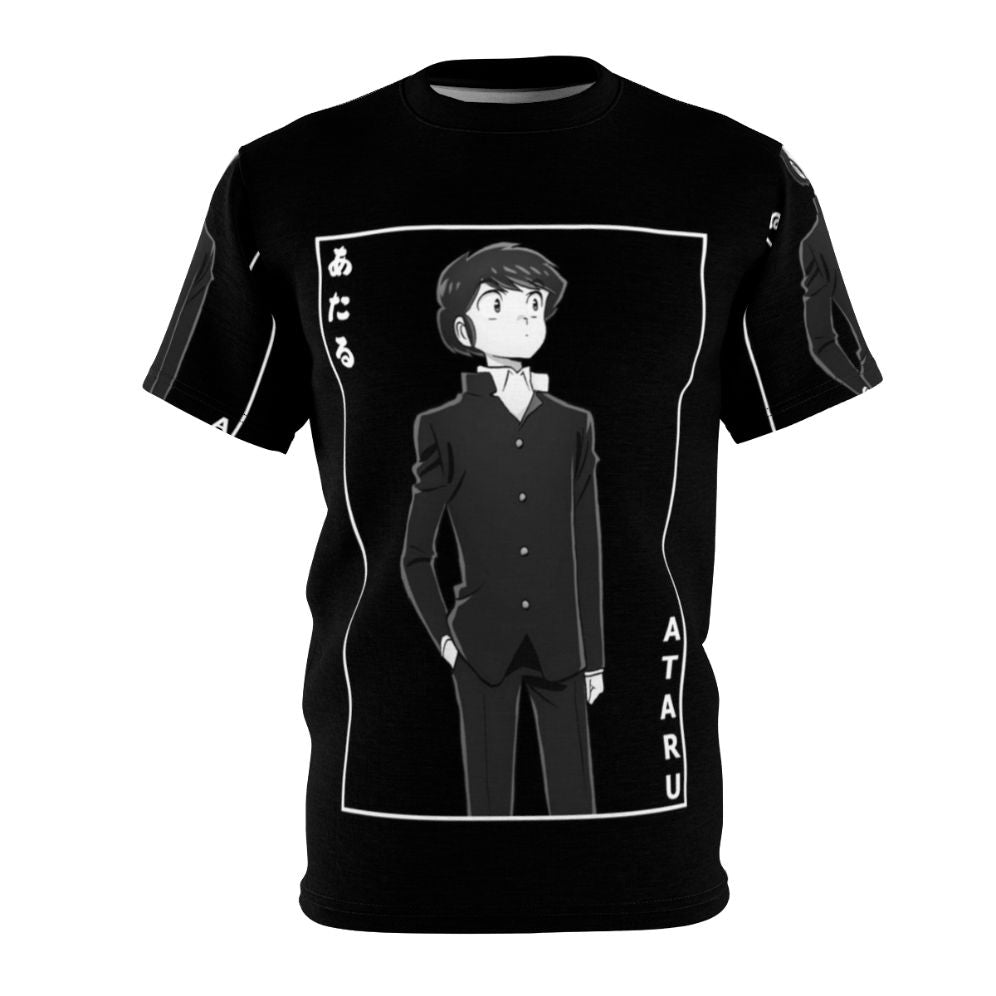 Ataru Moroboshi Inspired Anime T-shirt with Urusei Yatsura Characters