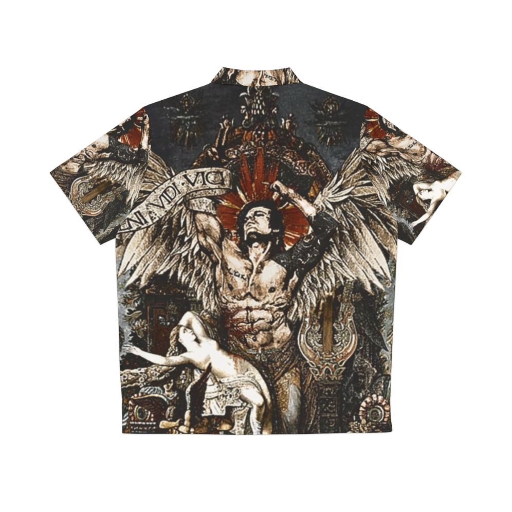 Zyzz Art HQ Artwork Hawaiian Shirt for Electronic Music Fans - Back