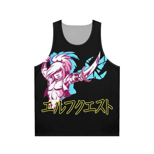 Elfquest Katakana Unisex Fantasy Tank Top