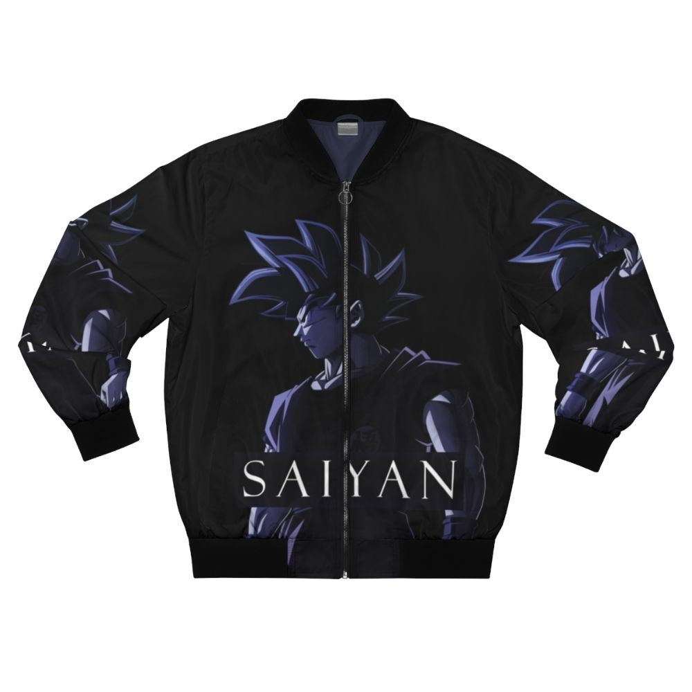 Goku the Strongest Saiyan Anime Bomber Jacket with Dragon Ball Super design