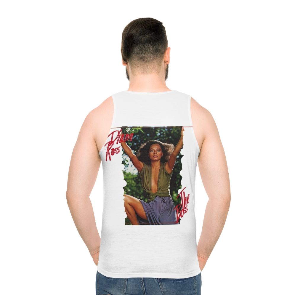 Diana Ross The Boss Album Unisex Music Tank Top - men back