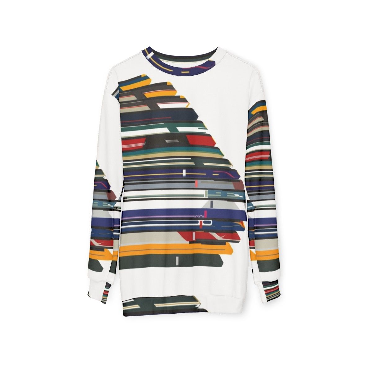 Intercity 125 British Rail High-Speed Train Sweatshirt - hanging