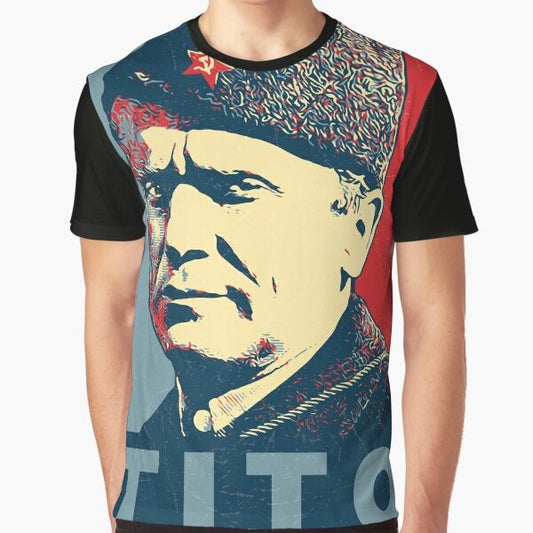 Josip Broz Tito President of Yugoslavia Graphic T-Shirt