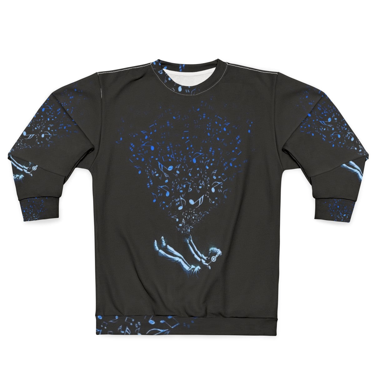 Cosmic Sound Sweatshirt with Music Inspired Design