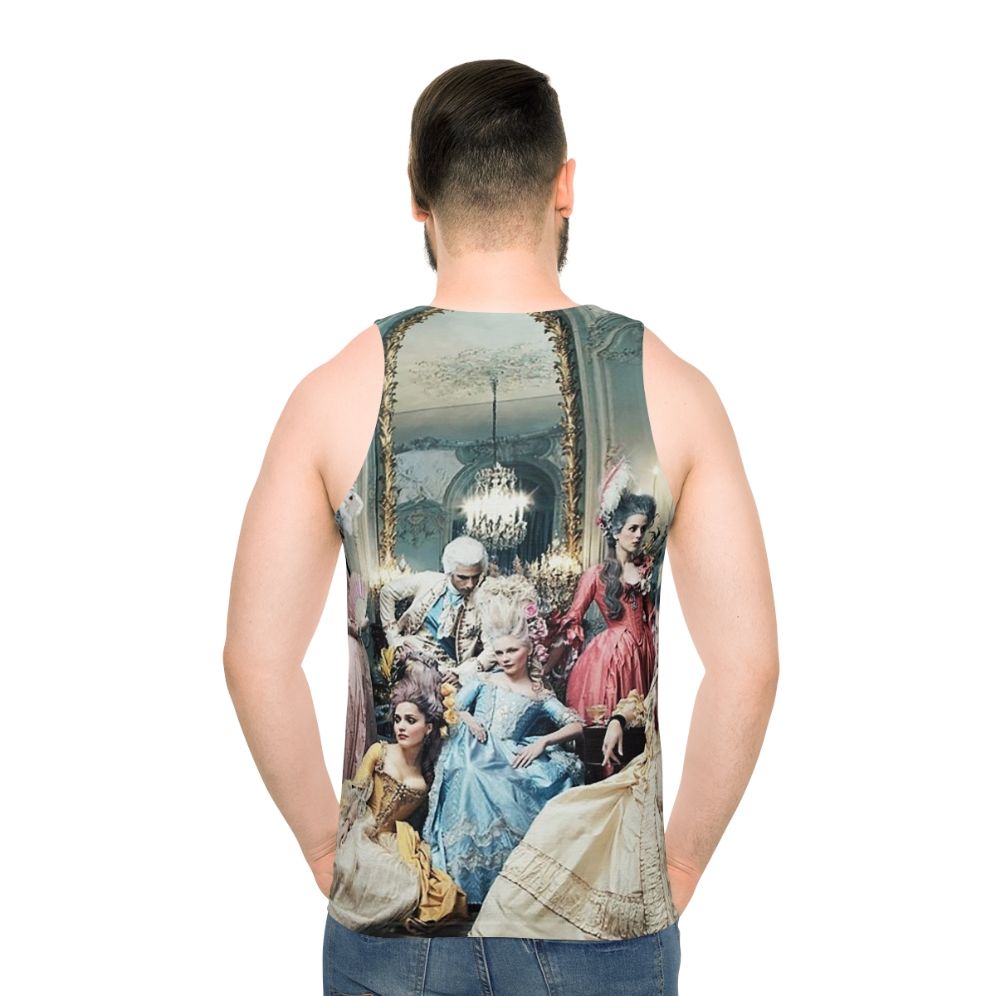 Versailles-inspired unisex tank top - men back