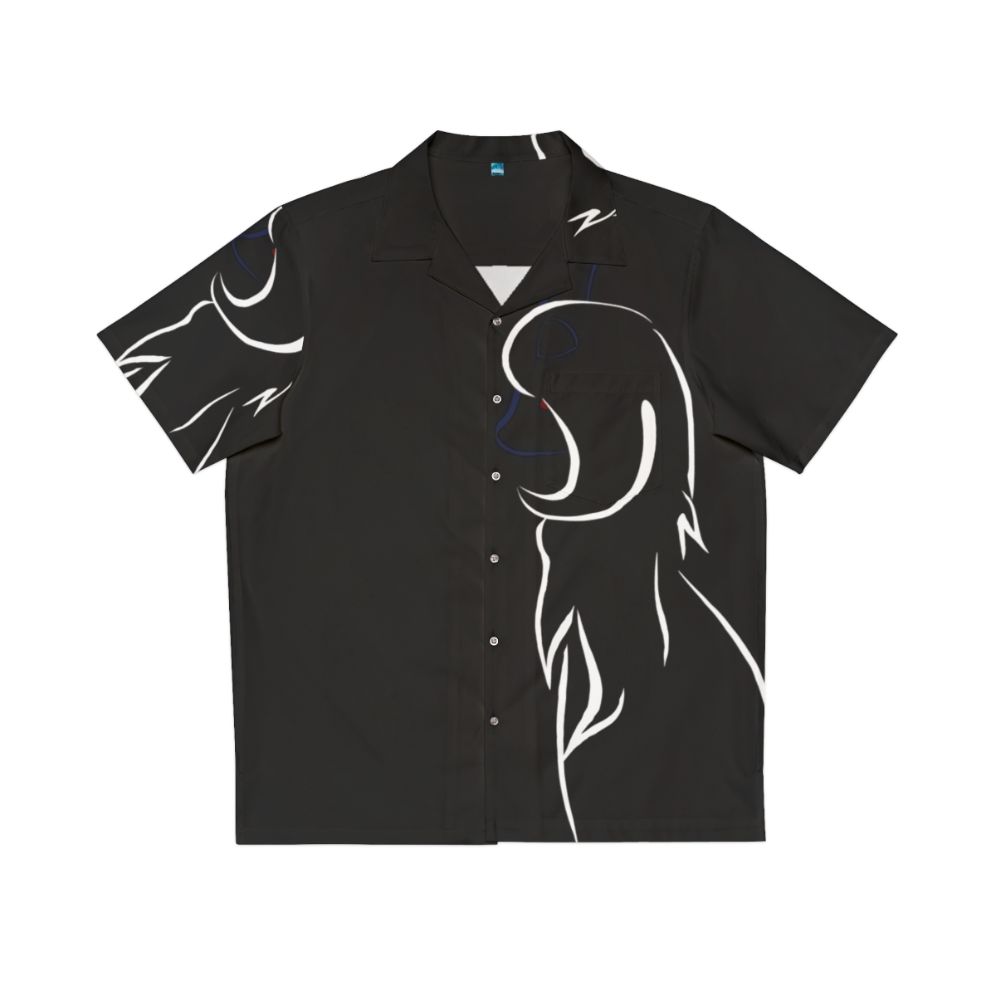 "Absol Flow Hawaiian Shirt - Pokemon Inspired Dark Type Apparel"