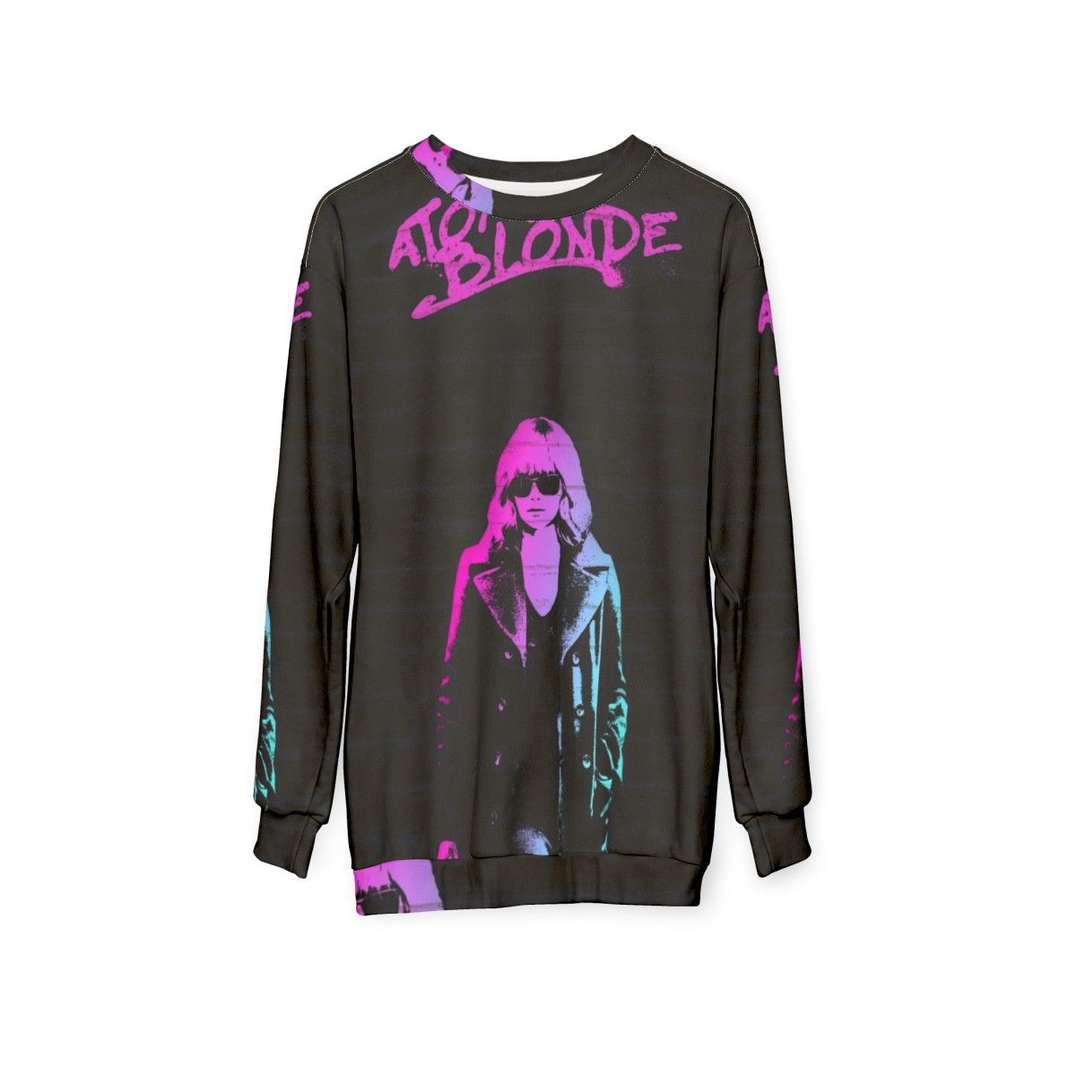 Atomic Blonde movie inspired women's graphic sweatshirt - hanging