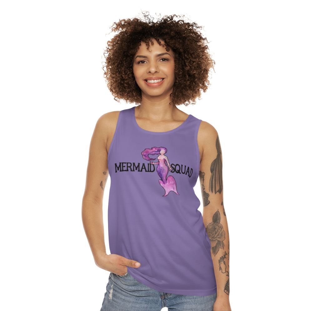 Mermaid squad unisex tank top - women