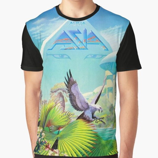 Asia Graphic T-Shirt featuring the iconic band logo design