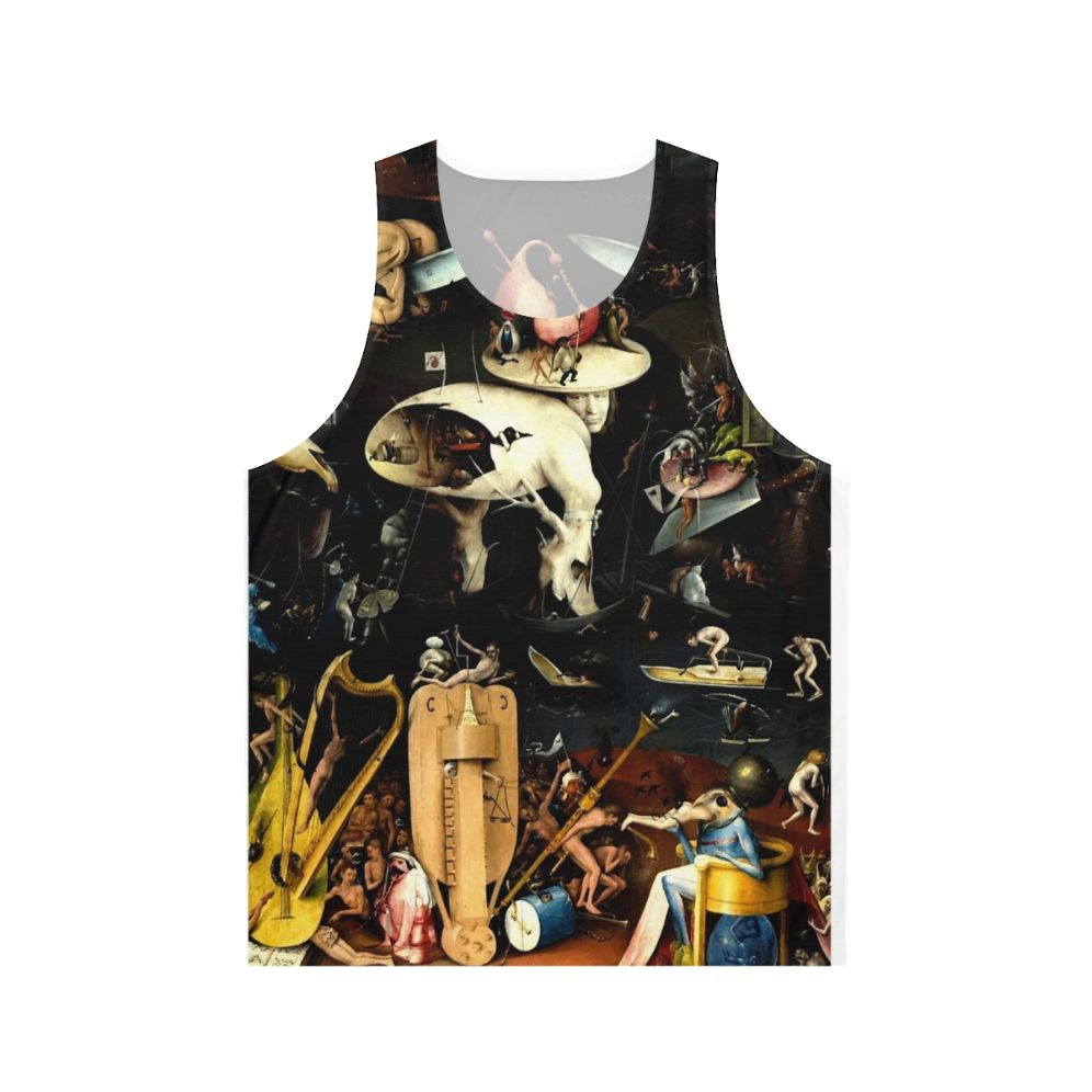 Hieronymus Bosch's "Garden of Earthly Delights" inspired unisex tank top