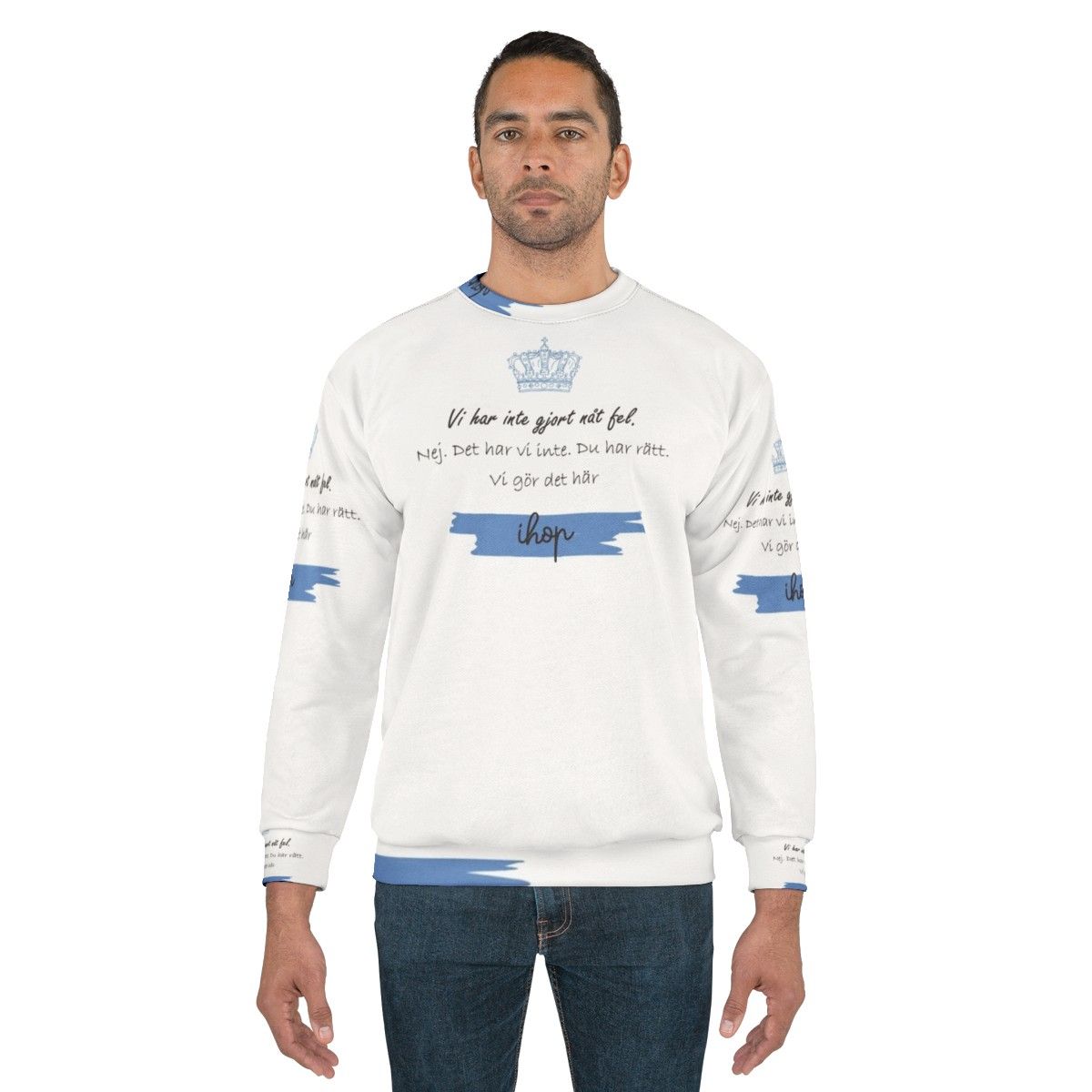 Young Royals IHOP Sweatshirt featuring Prince Wilhelm and Simon Eriksson - men