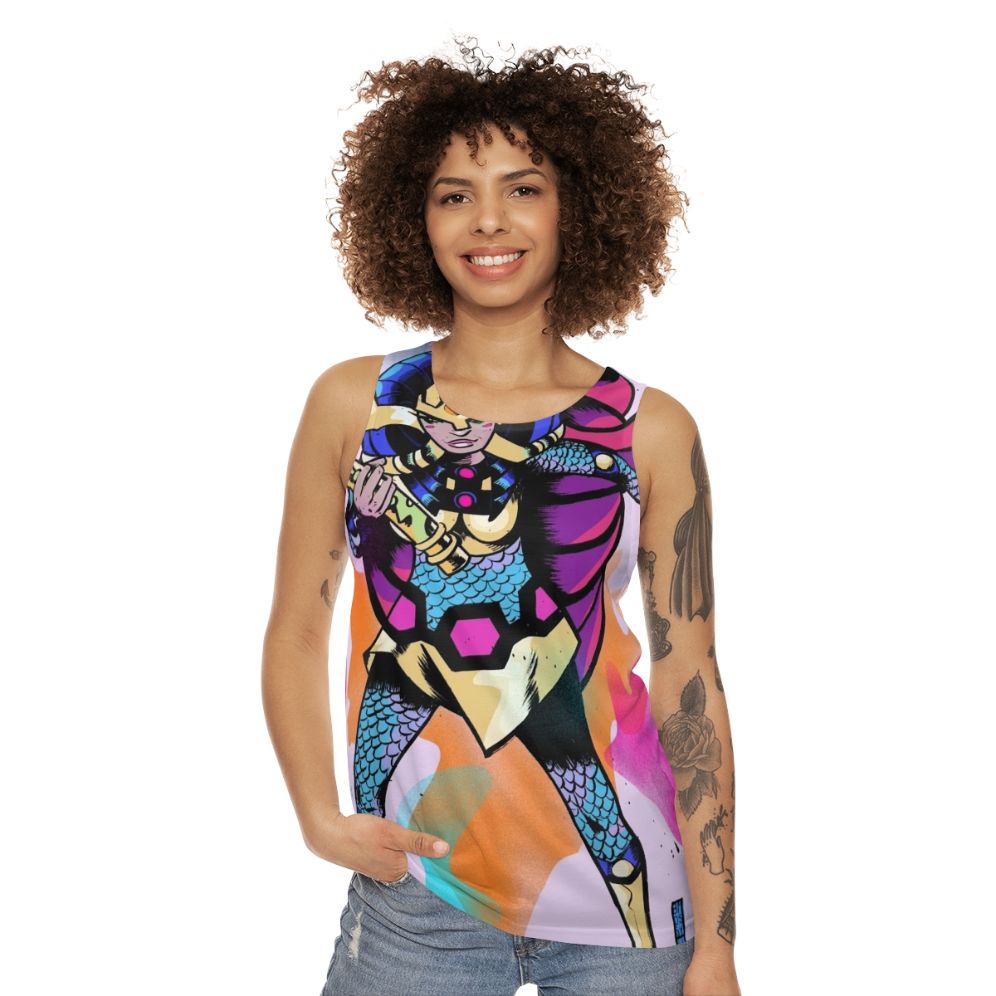 Big Barda female superhero unisex tank top - women