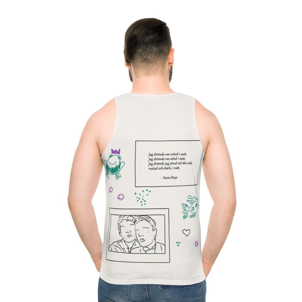 Young Royals Season 3 Unisex Tank Top - men back