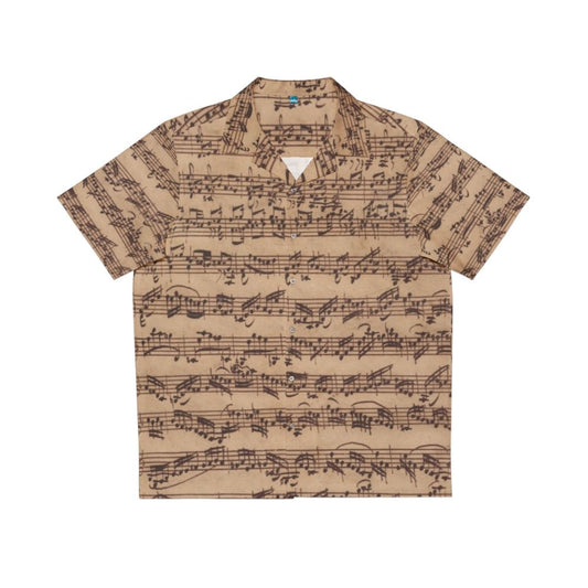 Bach Chaconne Hawaiian Shirt for Classical Music Lovers