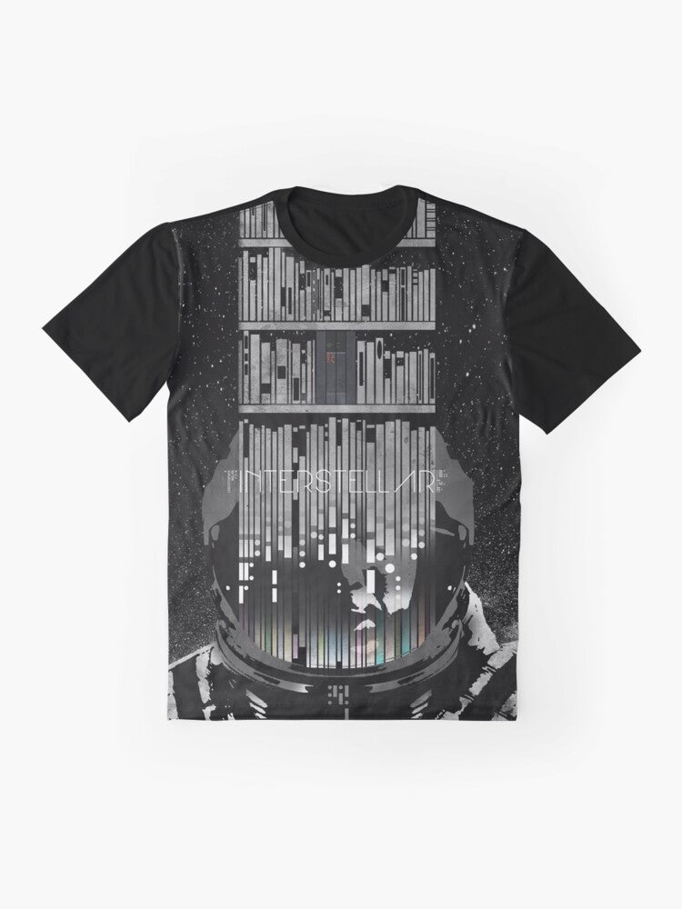 Interstellar movie poster graphic t-shirt - Flat lay