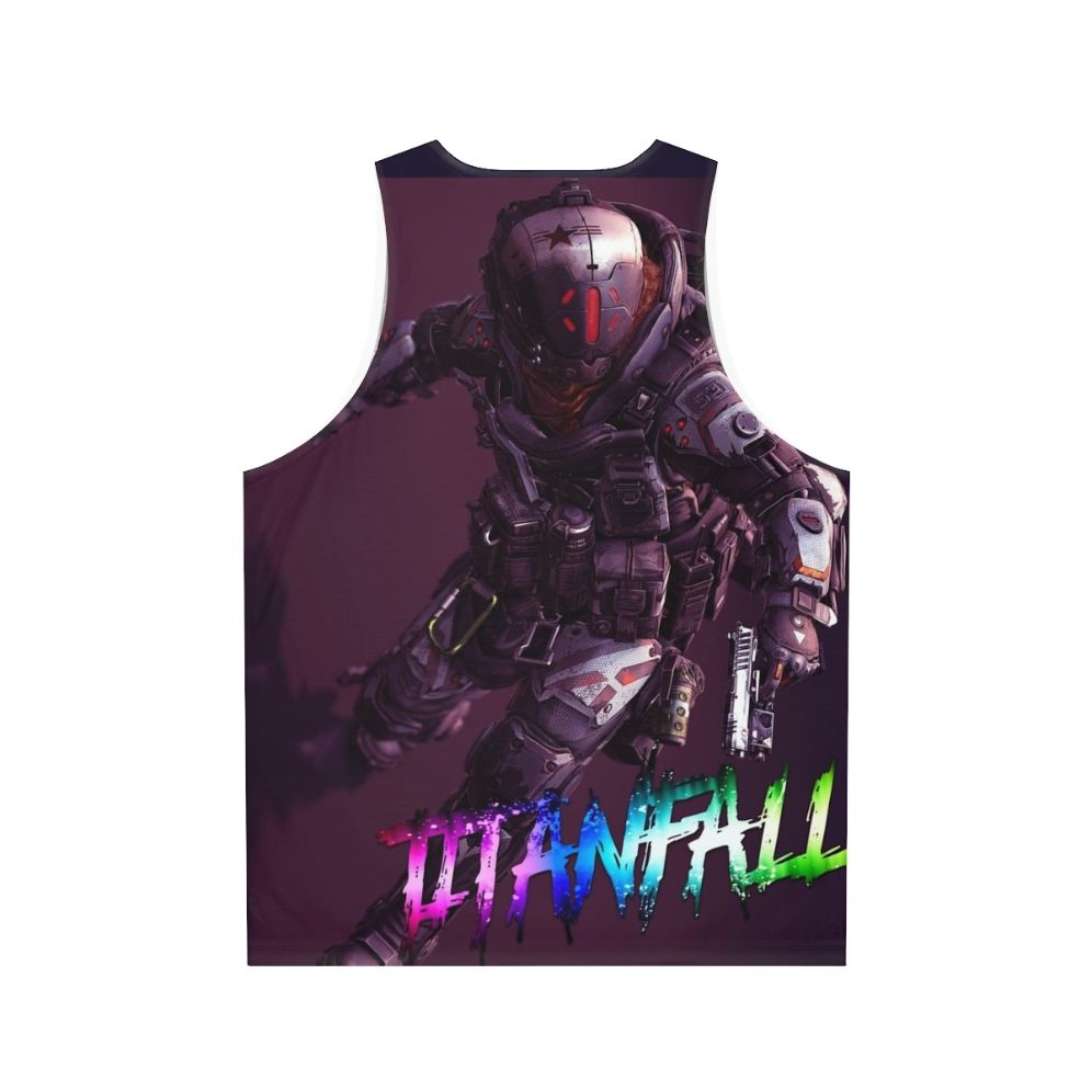 Titanfall Unisex 4K Tank Top - Back