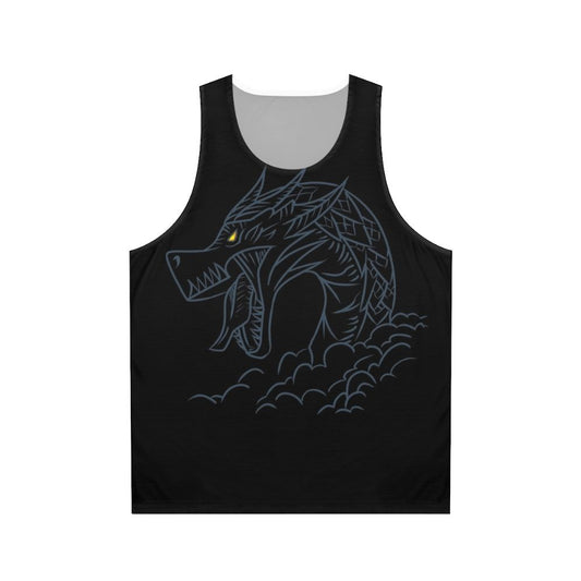 Mystic Legendary Shadow Dragon Unisex Tank Top