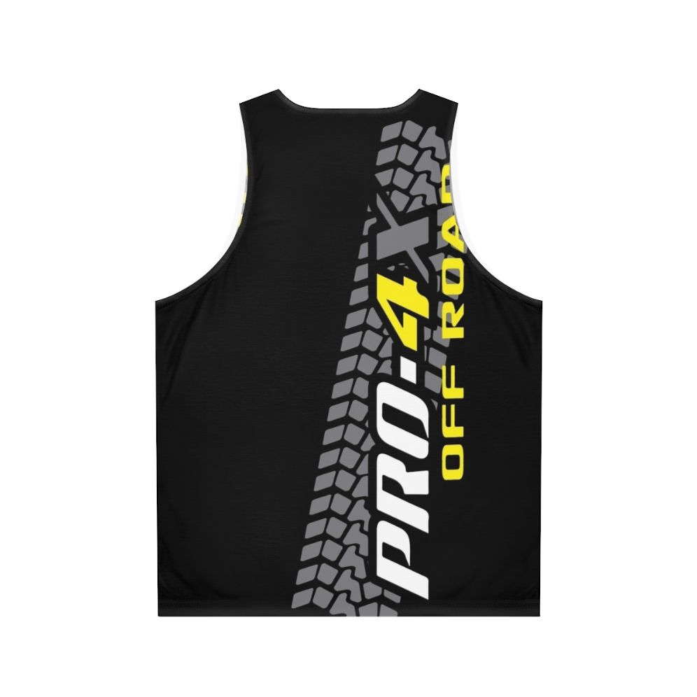 Nissan Pro 4X Unisex Tank Top - Back