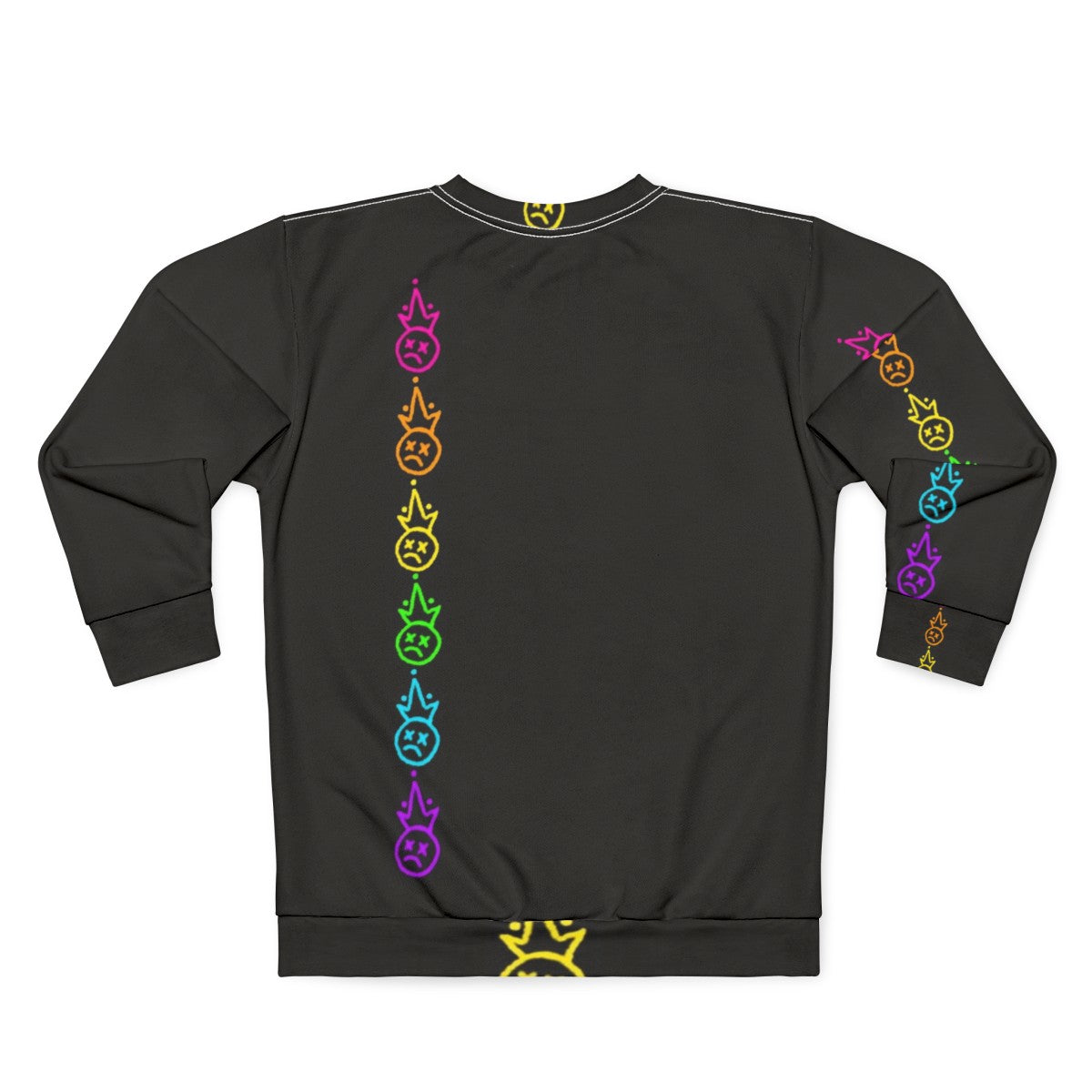 Fall Out Boy Rainbow Logo Sweatshirt - Back