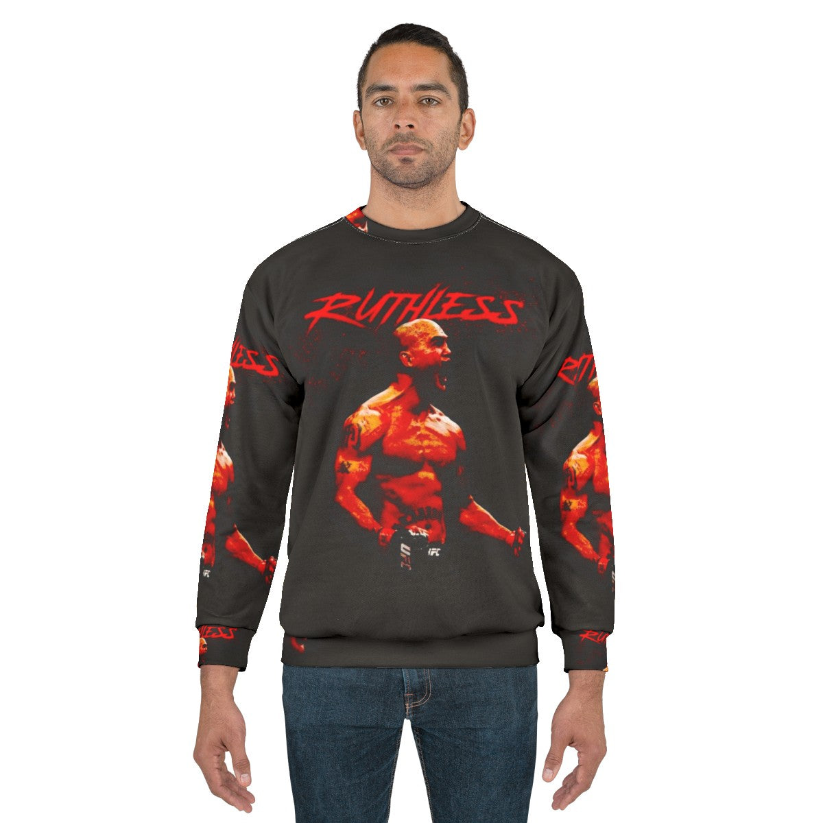 Ruthless Robbie Lawler UFC Fighter Graphic Sweatshirt - men