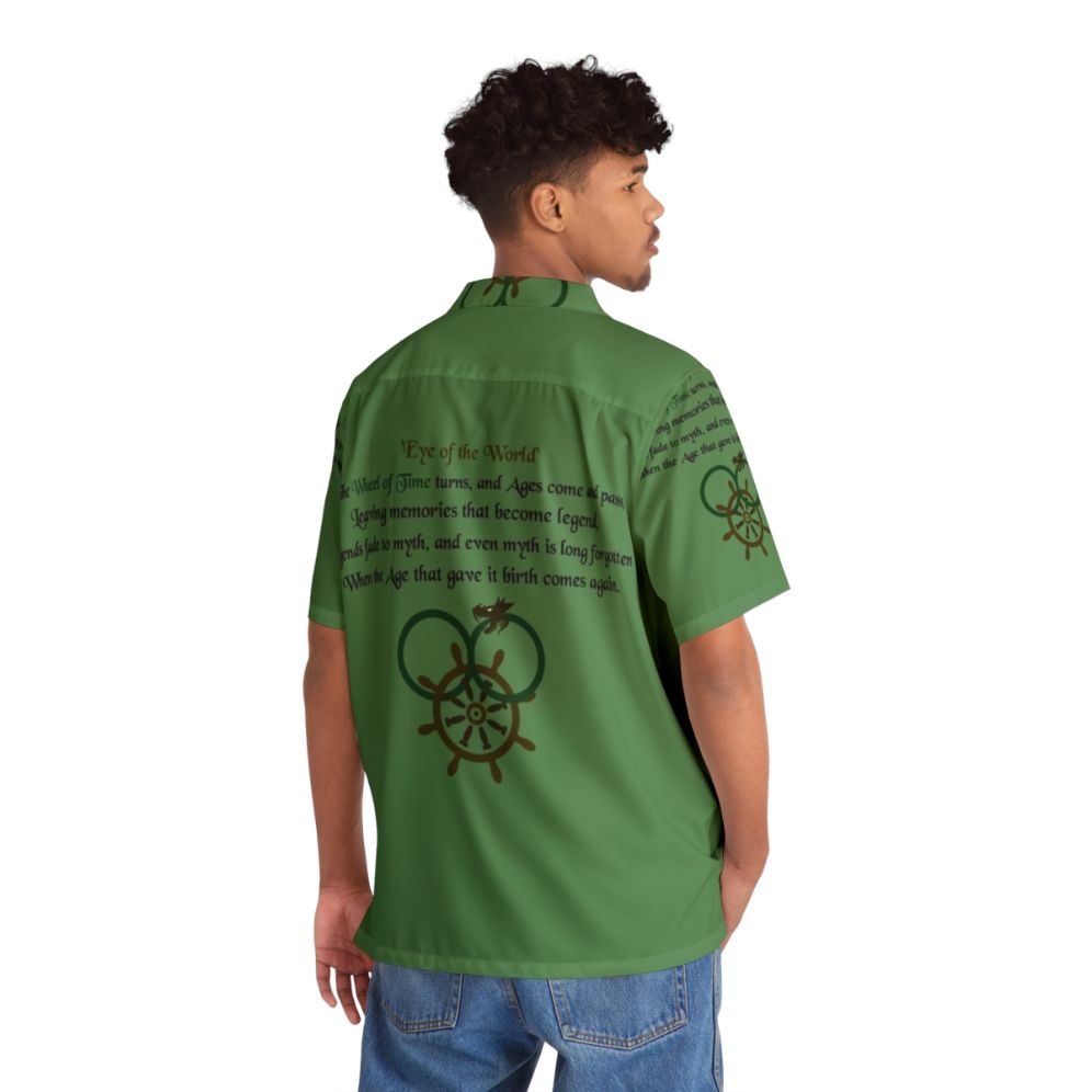 Wheel of Time Fantasy Hawaiian Shirt - People Back