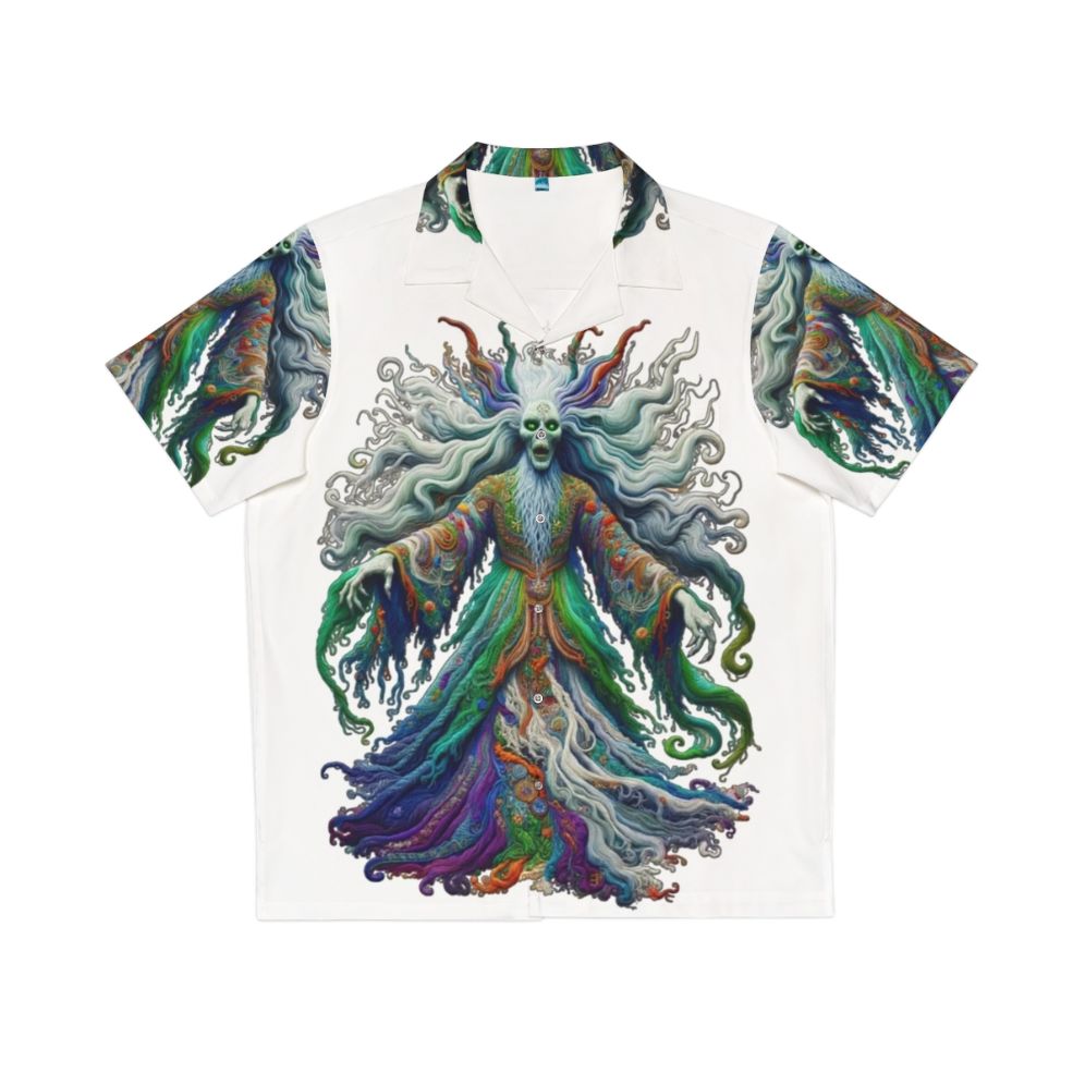 Colorfull Banshee Hawaiian Shirt featuring a legendary mythological creature