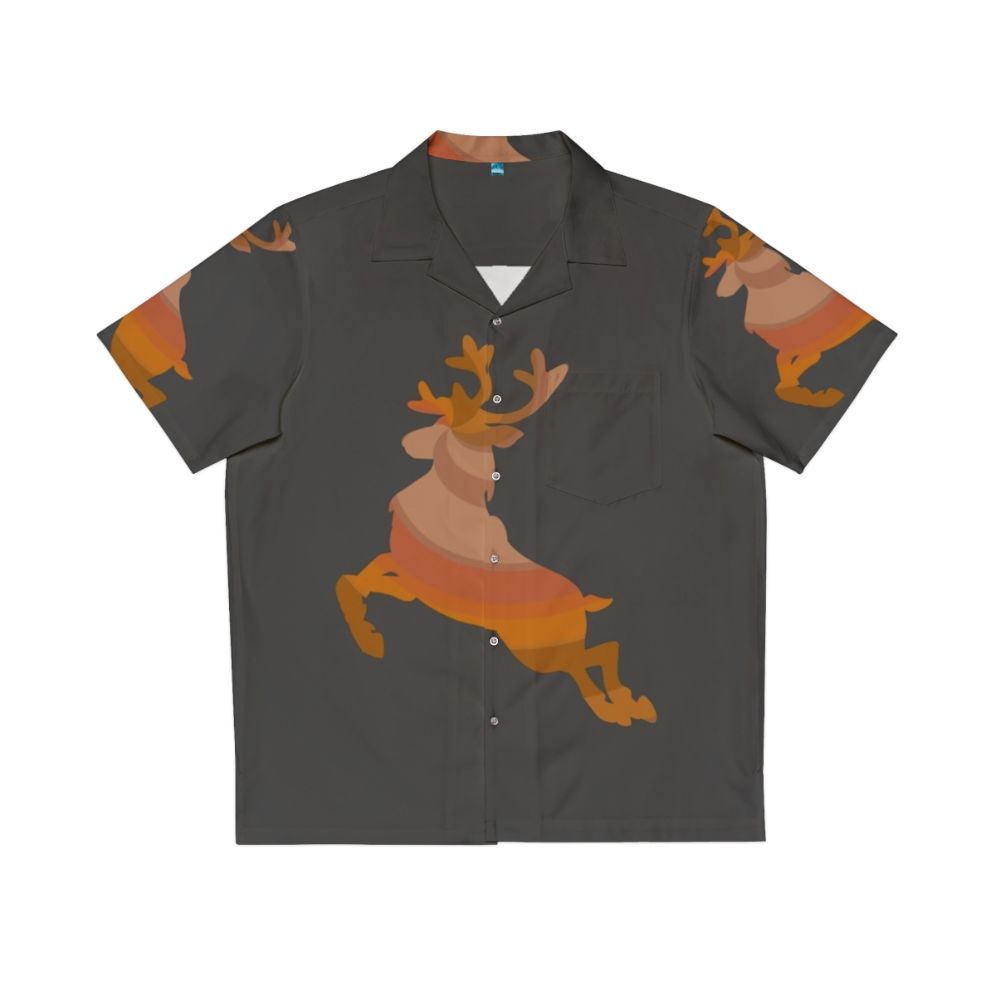 Reindeer Legendary Animals Hawaiian Shirt