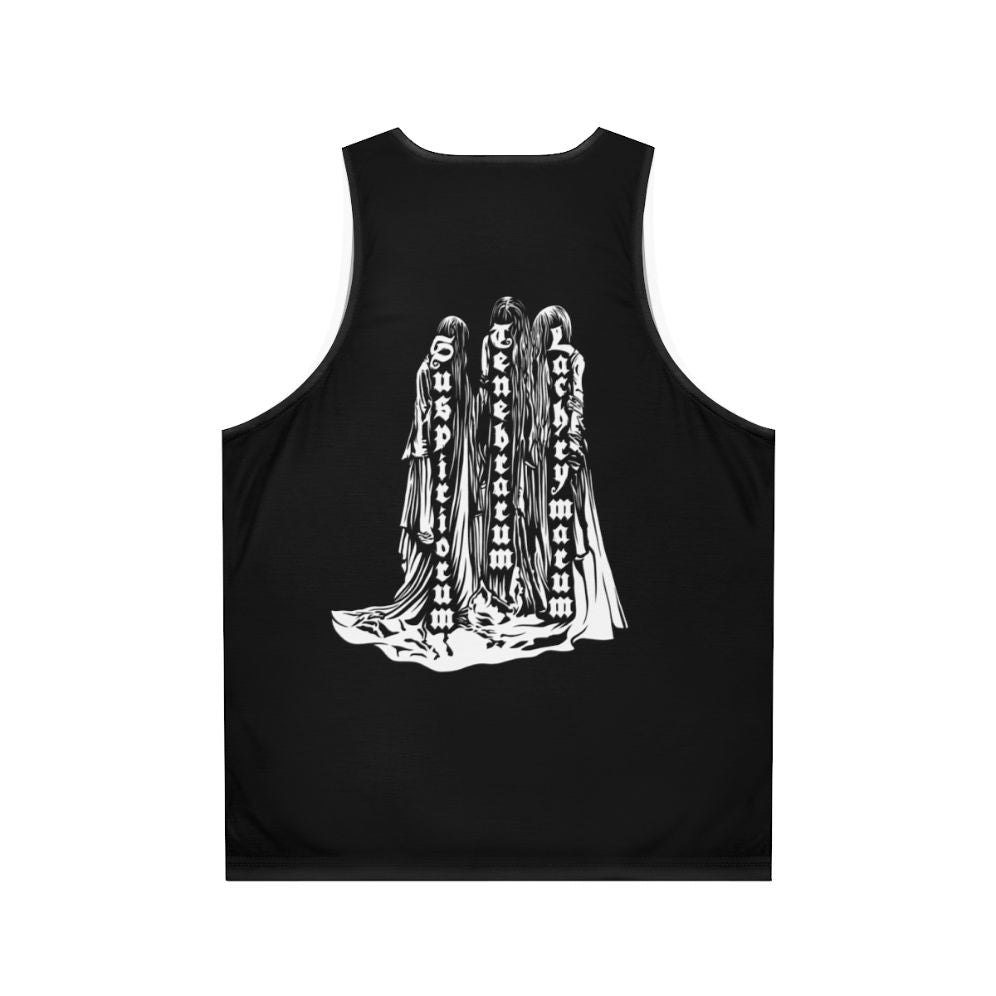 Suspiria horror movie unisex tank top - Back