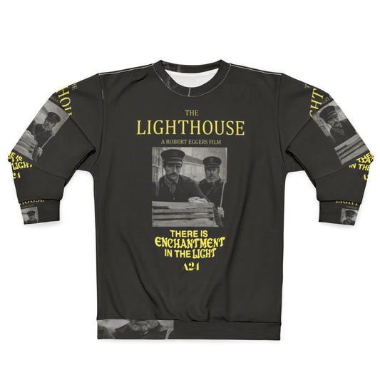 The Lighthouse Sweatshirt featuring a graphic design from the A24 horror film