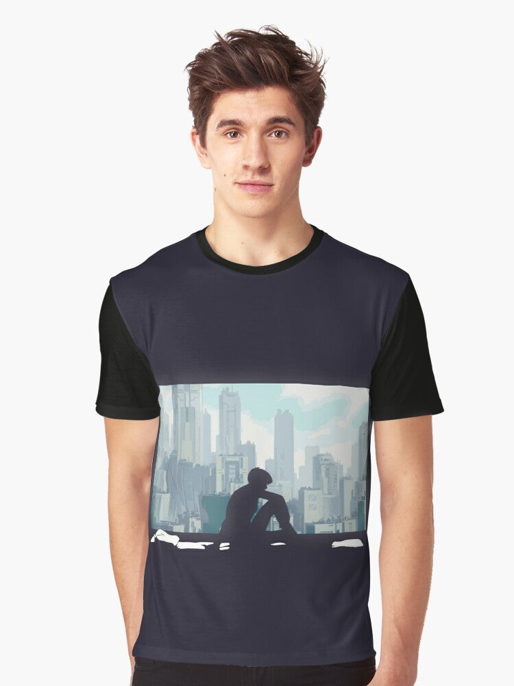 Ghost in the Shell anime and manga inspired graphic t-shirt - Men